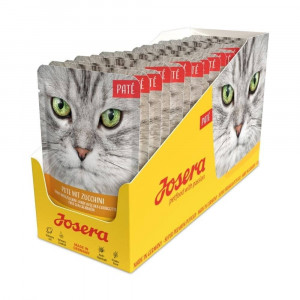 JOSERA CAT PATE TURKEY & ZUCCHINI kaķu pastēte Tītars 85g